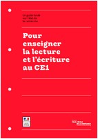 Pour enseigner la lecture et l'écriture au CE1